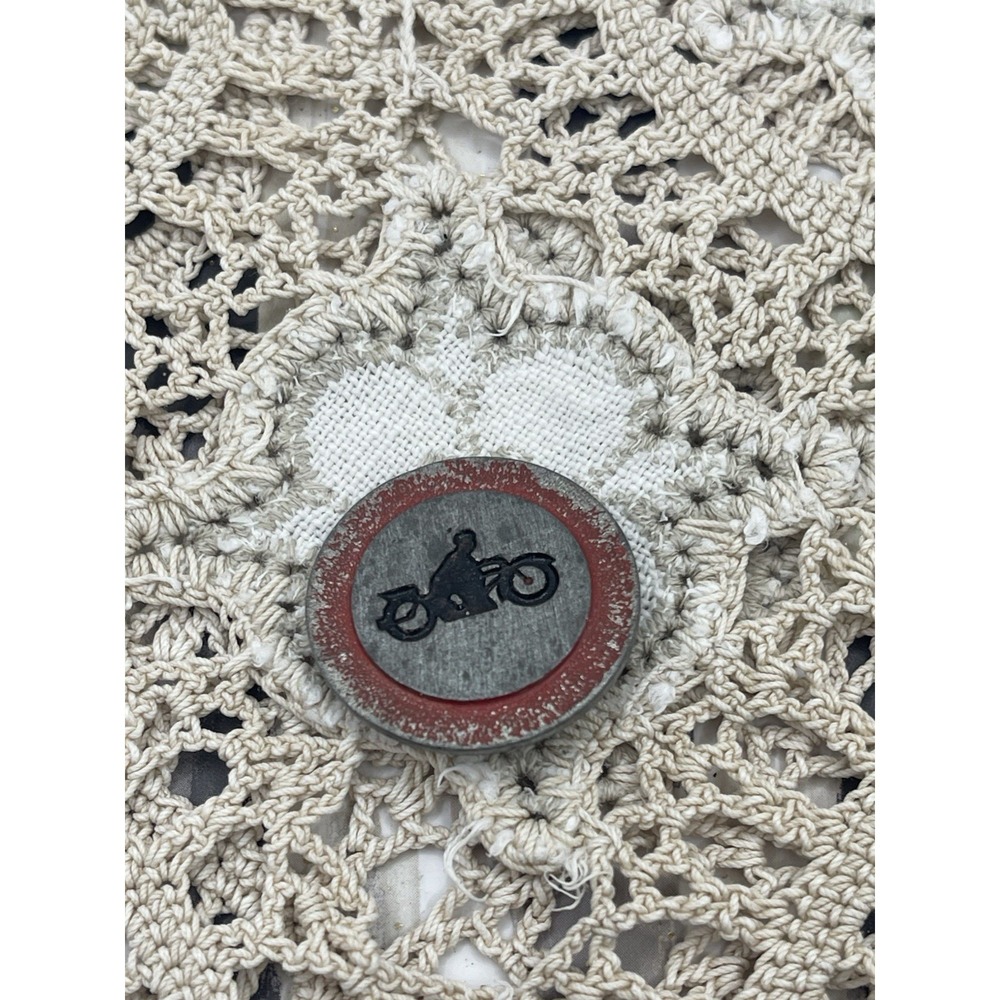 Original German WHW Traffic Sign Donation Tinnie Badge